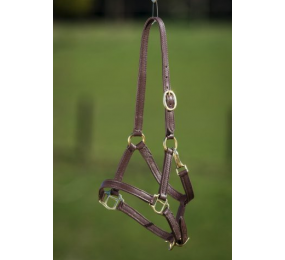 HFI Halter Foal Soft Leather Brown