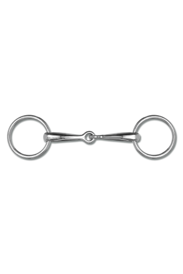 WALDHAUSEN Pony snaffle bit stainless-steel solid