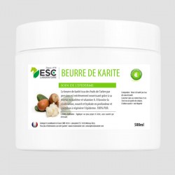 ESC LABORATOIRE Beurre de Karité – Pur et riche en vitamines A et E – Nourrit et protège l’épiderme du cheval