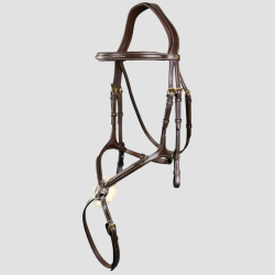 DY'ON Snaffle bridle crossed